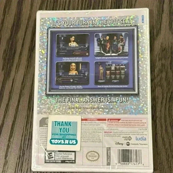 Nintendo Wii Who Wants to Be a Millionaire game, NIB - Picture 2 of 2